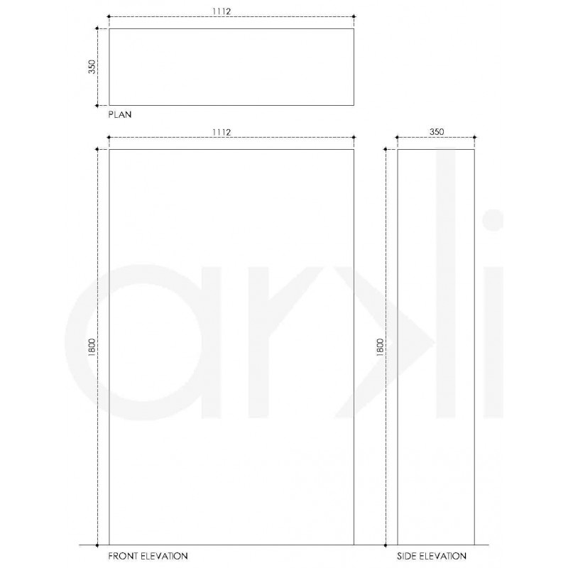 Interlocked "V" Bookshelf